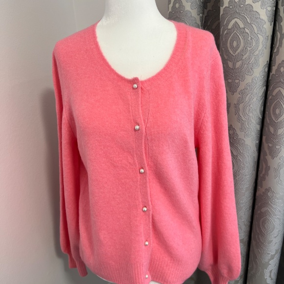 J. CREW Cardigan Pink - Picture 9 of 16